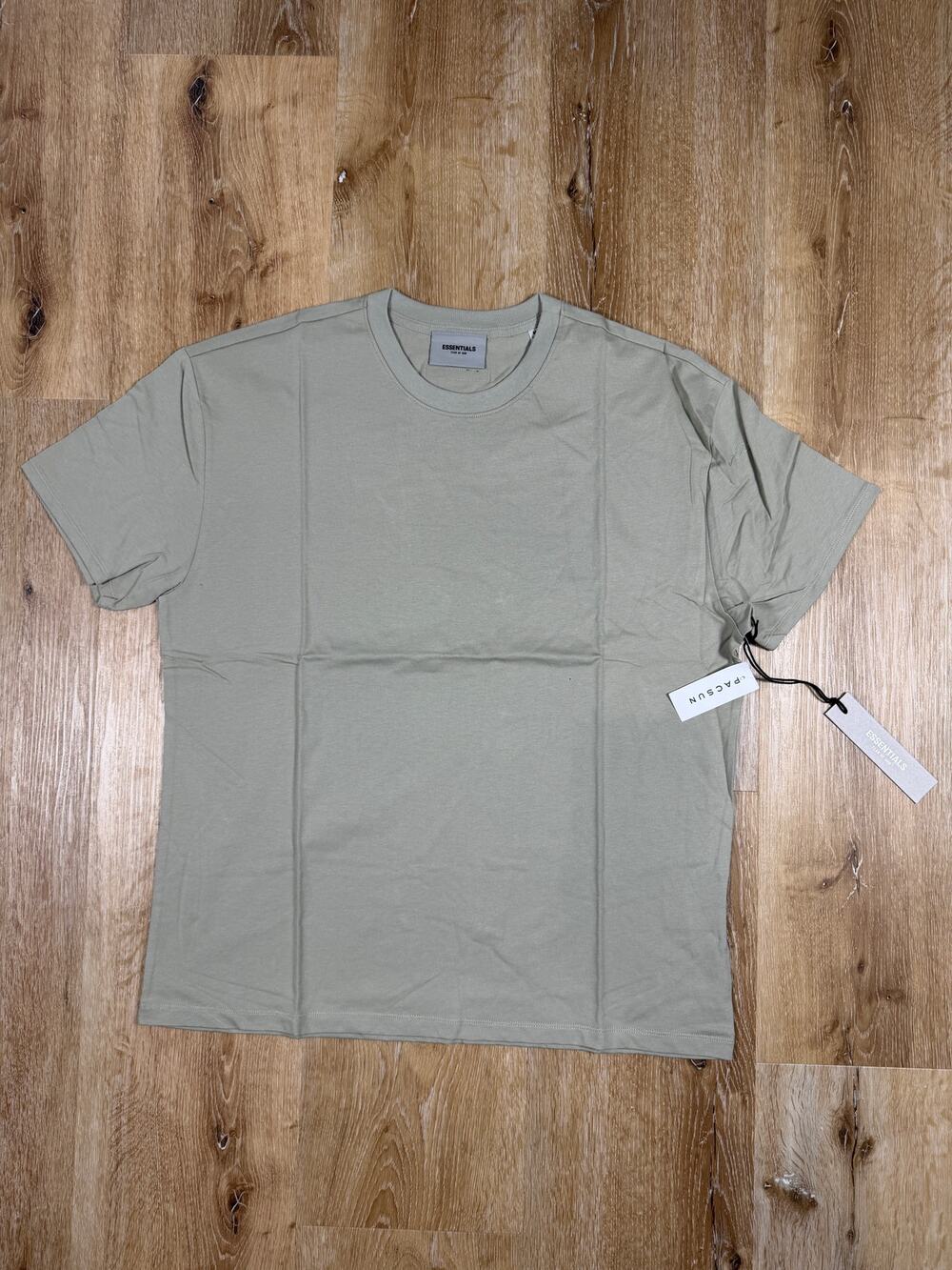 Fear of God Essentials Tee Pistachio Back Print M